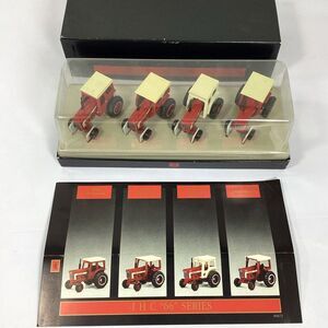 Ertl Tractor Set IHC 66 Series 1991 1/64 Scale Original Box